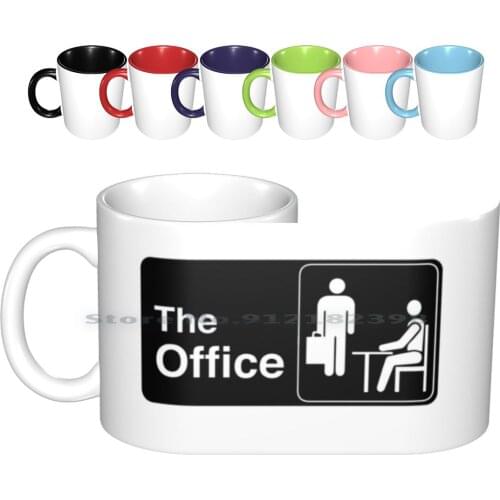 The Office Tv Show Logo Ceramic Mugs Coffee Cups Milk Tea Mug The Office The Office The Office Tv Show The Office The Office