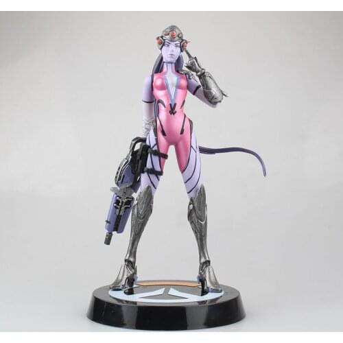 28cm Japan Anime Game Heros Widowmaker Amelie Lacroix Sexy Girls PVC Action Figure Model Toys Colletible Dolls Gifts