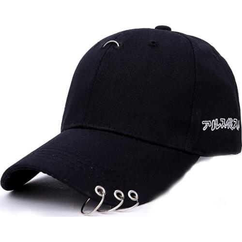 VORON Adult Casual Solid Adjustable Iron Ring Baseball Caps Snapback Cap Casquette Hats Fitted Casual Gorras Dad Hats