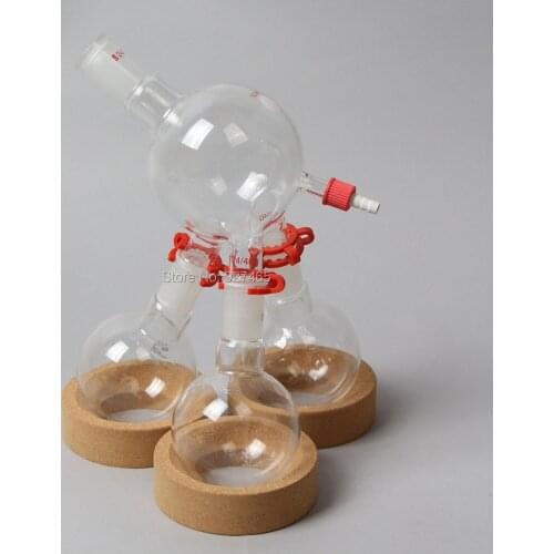 Stock Available Short Path Accessories 1 to 3 24/40 250ml Round Bottom Flask