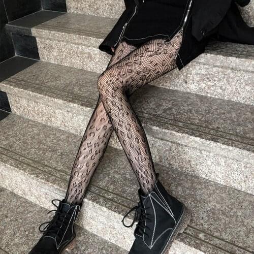 Black Leopard Print Thin Sexy Mesh Stockings Women Summer Autumn Thin Gothic Clothes Beautiful Legs Slim Base Tights With Tattoo