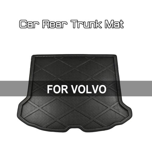 FOR VOLVO C30 S40 S60 S80 V40 V60 XC60 XC90 Car Rear Trunk Boot Mat Floor Mats Cargo Mat Waterproof