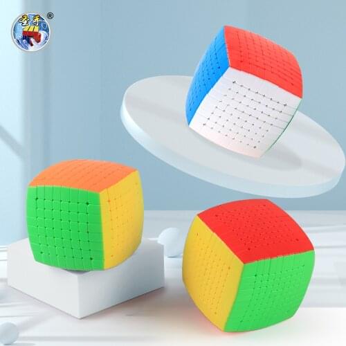 Genuine Sengso Puzzle Cube 8x8x8 9x9x9 10x10x10 Speed Magico Cubo Antistress Magic Cube Fidget Toys Children Puzzle Game