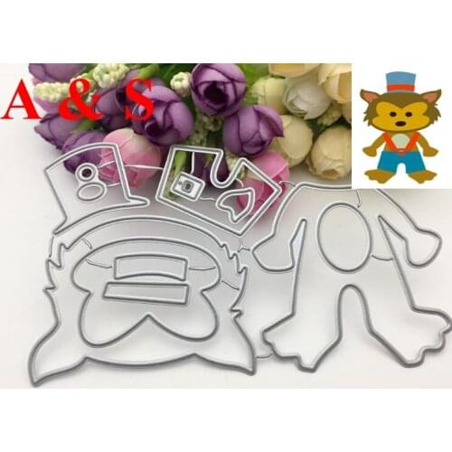 Q97 METAL CUTTING DIES Puzzle Fox build up Scrapbook card invitation paper craft party decor embossing stencil cutter
