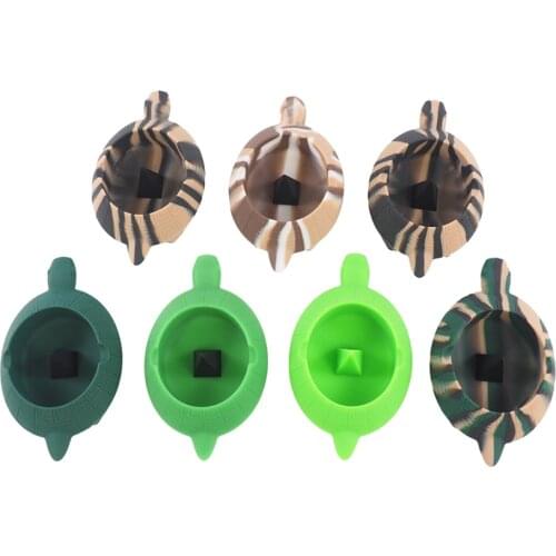 Multicolor Non-stick Unbreakable Silicone Turtle Ashtray heat resistant ashtrays easy to clean