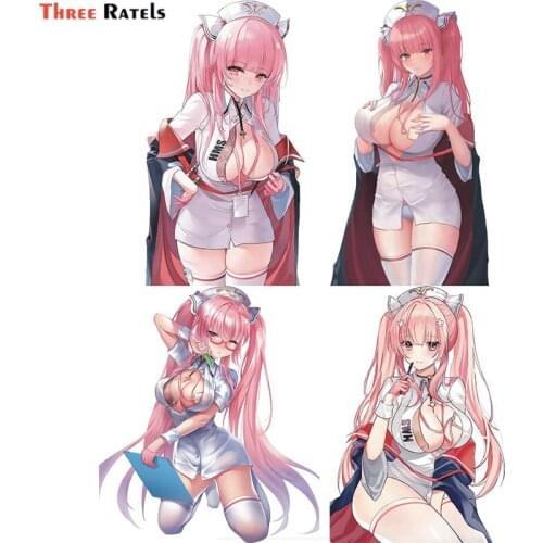 Three Ratels F310 Perseus Azur Lane Anime Stickers Waterproof Skateboard Motorcycle Guitar Luggage Laptop Bicycle PVC Decal