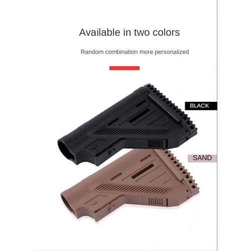 Outdoor Tactical Nylon Stock High Quality A5 Nylon Toy Stock for HK416 Airsoft AEG Paintball Gel Blaster Gun Accessories