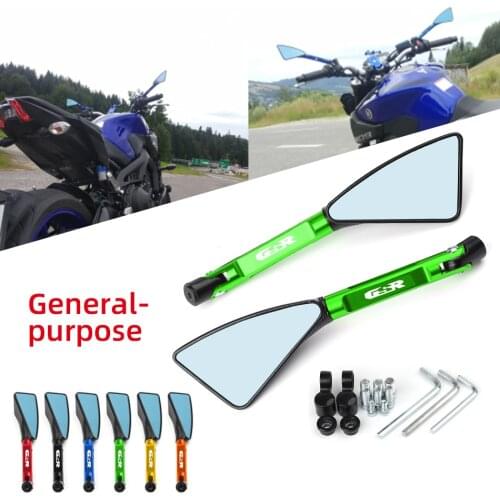Universal Motorcycle mirror CNC side Rearview for SUZUKI GSR400 GSR600 GSR750 GSR 600 400 750