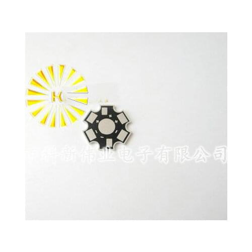 25pcs x 1W 3W 5W 3WRGB 4Pin 6pin High Power LED Heat Sink Aluminum Base Plate