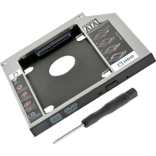 9.5mm SATA 2nd SSD HDD Caddy for Acer Aspire E1-510 E1-570 E1-570G V3-575T-7008 DA8A6SH Hard Disk Drive Caddy