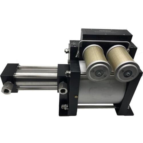 Free shipping wellness Model :GH40 200-300 bar High flow 250mm driven pneumatic driven hydraulic pressure test pump