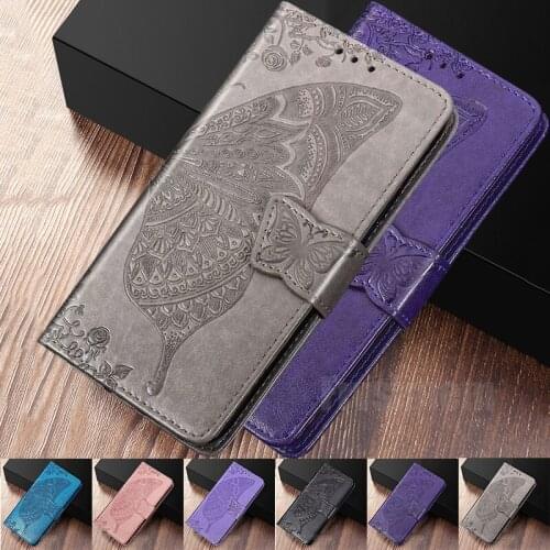 Wallet Phone Case For Apple iPhone 12 pro max SE 2020 X XS XR 11 Pro Max 8 7 6 6S Plus Flip Leather Card Stand Cover Butterfly