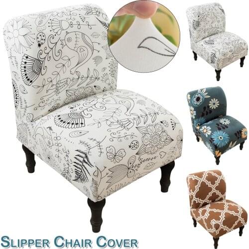 Elastic Dining Room Chair Covers Floral Printed Wedding Chair Decor Cover of Chair Chair Cover Stretch Chair Cover with Back