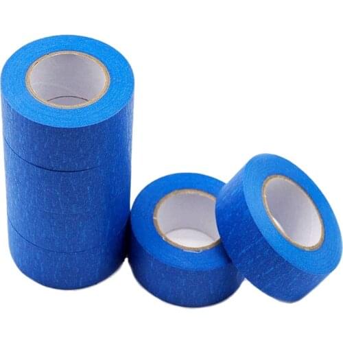 Blue Painters Tape Masking Tape 1 Inch, DIY or Professional Painter (6 Pack,22Yard Per Roll)