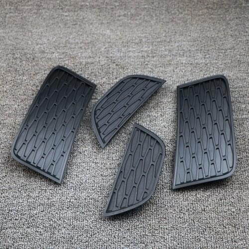 Left & Right Front Bumper Upper And Lower Fog Lamp Bezel For Land Rover Land Rover Range Rover Evoque 2012-2015