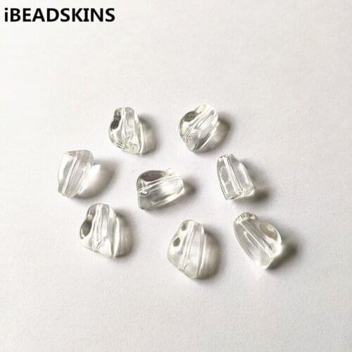 New arrival! 15x12mm 540pcs/lot Clear Acrylic small stone shape beads for Necklace,Earrings parts,hand Made Jewelry DIY