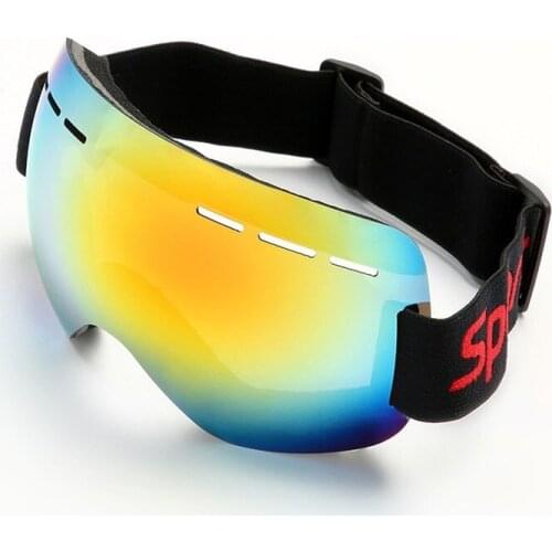New Fashion Glasses Snowboard Ski Eyewear Goggles Gear Skiing Sport Adult Glasses Anti-fog UV Dual Lens Winter Sports Equipment
