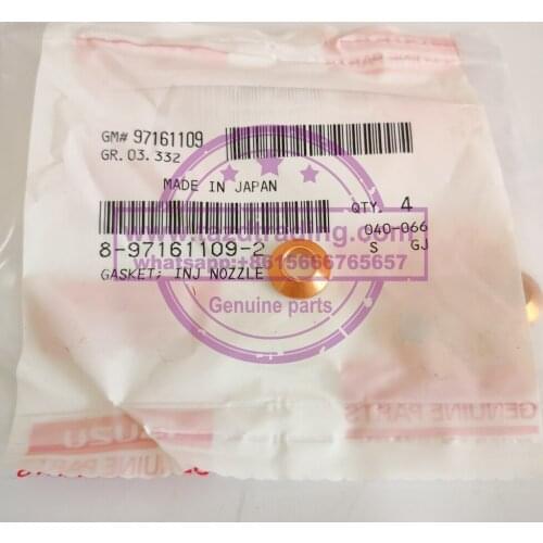 Original injector nozzle gasket 8-97161109-2 for injector 8-98245753-0