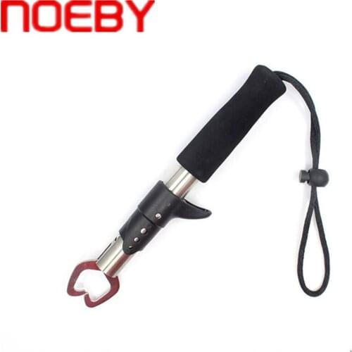 NOEBY Fishing Gripper Fish Lip Grip 22cm Stainless Steel Casting Fish Controller Carp Fly Fishing Tackle Tools and Equipment