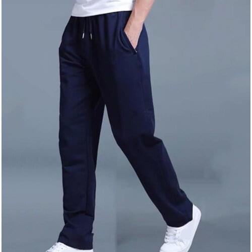 Leisure Great Loose Casual Men Pants Great Stitching Pants Skin-friendly for Outdoor