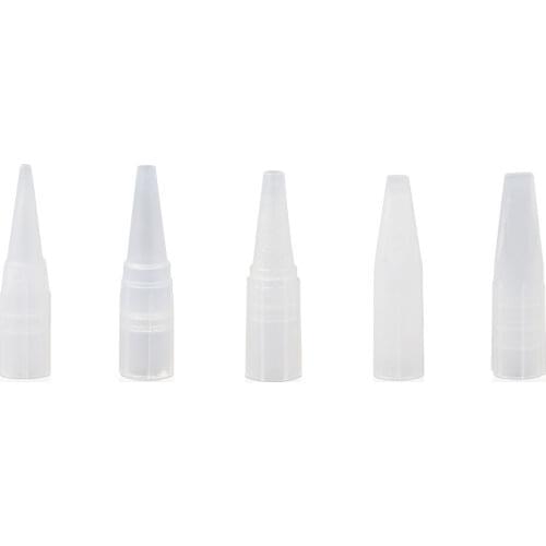 0.5*0.7cm Permanent Makeup Tattoo Traditional Needle Tip Cap For Standard Tatoo Needle Machine Independent Package Free Shipping