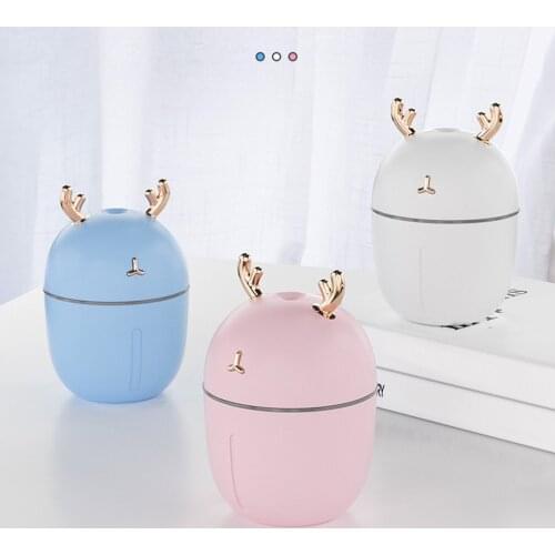 Cute USB Humidifier Household Silent Aromatherapy Machine Large Capacity Bedroom Office Desk Humidifier