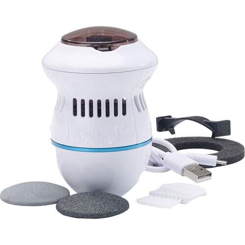 Electric Pedicure Tools Foot Grinder Remover Absorbing Machine Dead Skin Callus Remover Foot Polisher USB Rechargeable