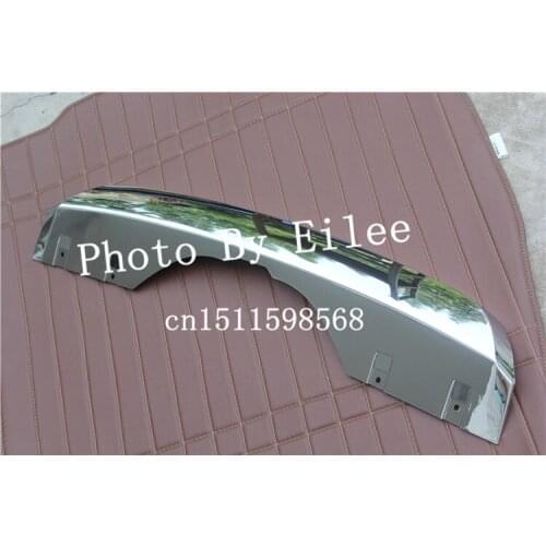 High quality FIT for BMW X5 F15 2014 2015 ABS chrome bumper board skid plate bar
