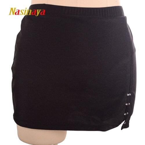 Nasinaya Figure Skating Short Skirt For Girl Kids Women Training Dress Customized Patinaje Costume Gymnastics Ice Skating 3