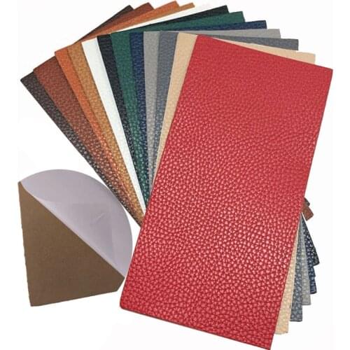 20x10cm Artificial PU Leather Repair Patch Self Adhesive Fix Subsidies For Sofa Clothing Stick on Fabric Decoration