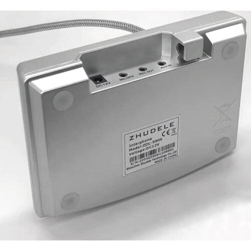 B2RC 2 Way Window Intercom System Bank Counter Interphone Zero-touch for business Store Bank Station Ticket Window 9906