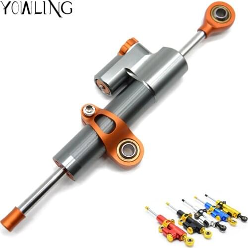 Motorcycle CNC Damper Steering StabilizerLinear Reversed Safety Control FOR Kawasaki NINJA300 Z300 Z250 NINJA250 NINJA 300 MT-07