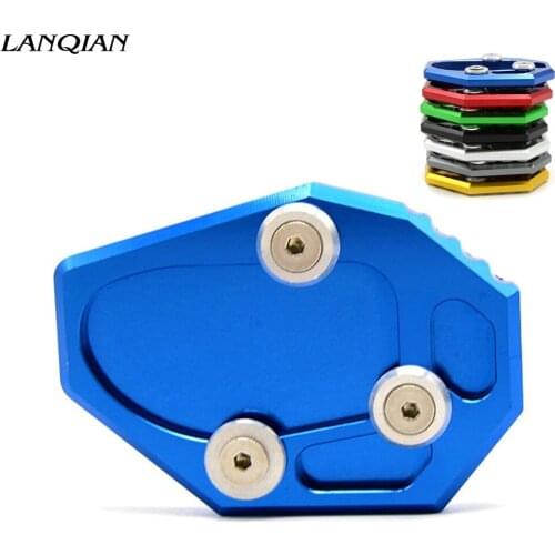 For yamaha MT07 MT 07 MT-07 FZ6-S2 ABS FZ6R FZ 6R XJ 6 XJ6 Motorcycle Kickstand Side Stand Enlarge Pad Extension Support Plate