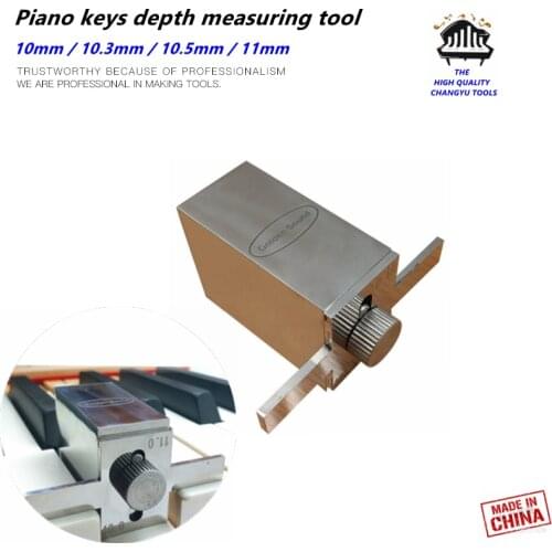Piano tuning tools accessories Piano key depth meter white keys depth measuring tool Piano repair tool parts