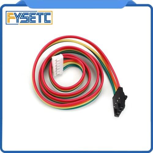 2pcs 1M NAMA17 42 Stepper Motor Cables Compatiable With Mini-Rambo Einsy Rambo Rambo 1.3 1.4 F/ Prusa i3 MK2 MK2S MK3 3D Printer