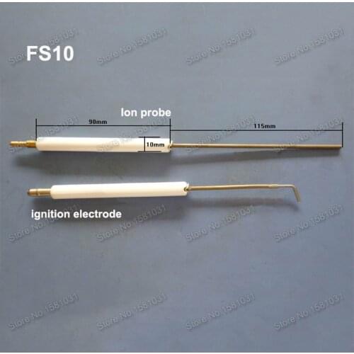 Riello FS10 burner ceramic electrode ignition electrode ignition rod FS10 spare parts