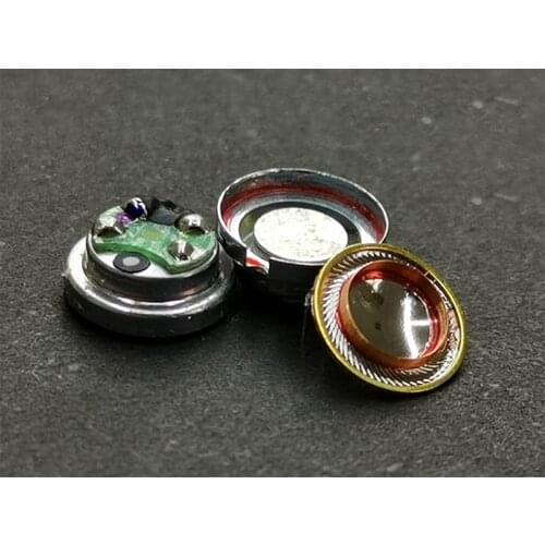 9mm 16 ohm Titanium Diaphragm Speaker Unit HiFi In Ear Earphones DIY Headphones Drivers