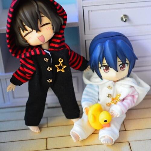 Obitsu11 GSC clay 1/12 BJD Molly Baby clothes Ob11 baby climbing clothes doll jumpsuits Doll accessories