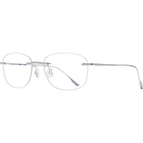 Rimless Progressive Multifocus Glasses Frame Vintage Unisex Titanium Alloy Optical Eyewear See Near Far Reading Eyeglasses