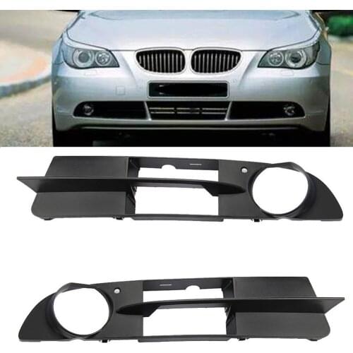 Car Front Lower Bumper Grille Pre-facelift For BMW E60 2004 2005 2006 2007 51117049243 51117049244