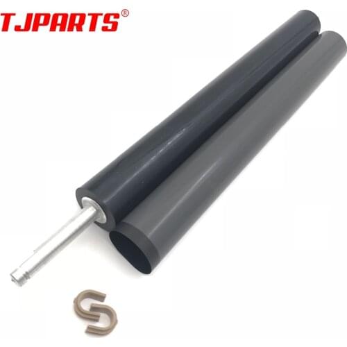 Fuser film sleeve + lower pressure roller + lower roller bushing for HP P3015 P3015d P3015dn P3015x M521 M525 for Canon LBP3560