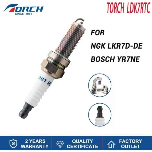 Spark Ignition Candle NGK LKR7D-DE Replacement Torch Brand Spark Plug LDK7RTC BOSCH YR7NE China Original Longer Life Time