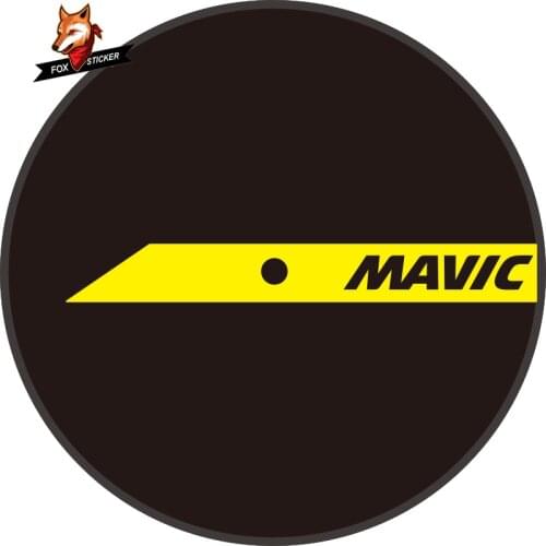 Carbon Disc Wheel Sticker TT Wheel Decal Carbon Wheel Vinyl Sticker For MAVIC-Disc Wheel