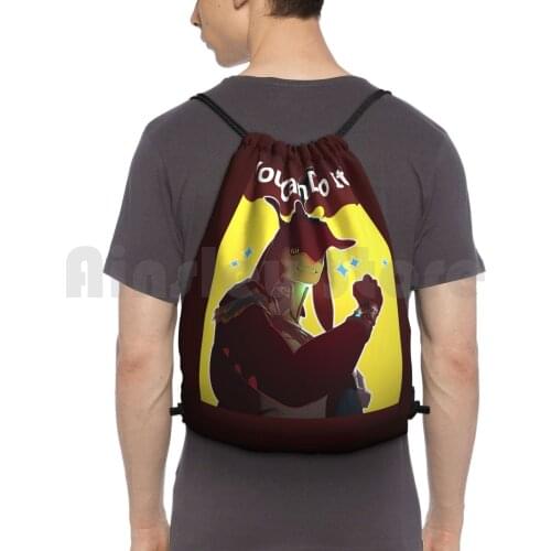 You Can Do It! Backpack Drawstring Bags Gym Bag Waterproof The Legend Of Breath Of The Wild Breath Wild Sidon Prince