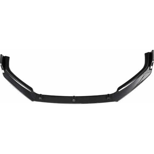 High Quality 3Pcs Car Front Bumper Lip Splitter Lip Chin Bumper Diffuser Spoiler Splitters Body Kit For VW JETTA MK6.5 2015-2018