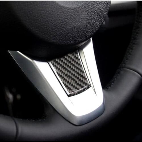 Carbon Fiber Car Steering Wheel Decorative Sticker Accessories Fit for BMW Z4
