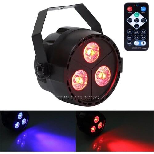CREE RGB + UV 4in1 24W led par DMX Stage Lights Business Led Flat Par High Power Light with Professional for Party KTV Disco DJ