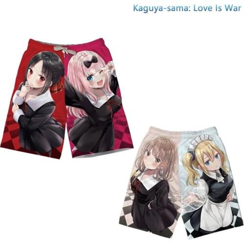 Summer Pants Shinomiya Kaguya Cosplay Costume Kaguya-sama: Love Is War Shorts Adult Casual Beachshorts