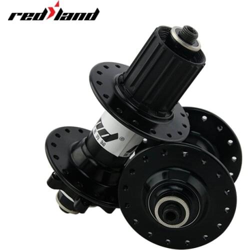 MTB Mountain Bicycle 32H Aluminium Alloy Disc Brake Hub With Bearing Quick Release Cassete Bicycle Hub