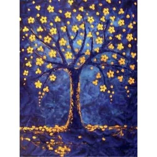 Scenery Tree Landscape Pre-Printed 11CT Cross-Stitch Set Embroidery DMC Threads Craft Handicraft Hobby Painting Wholesale